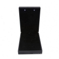 Custom high quality black velvet jewelry boxes Packaging box with LED light